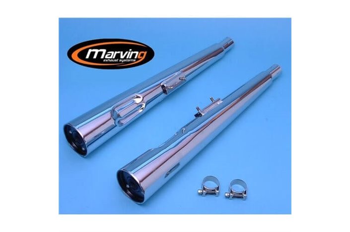 EXHAUST SILENCERS APPROVED MARVING SUZUKI GS 450 /S 1980