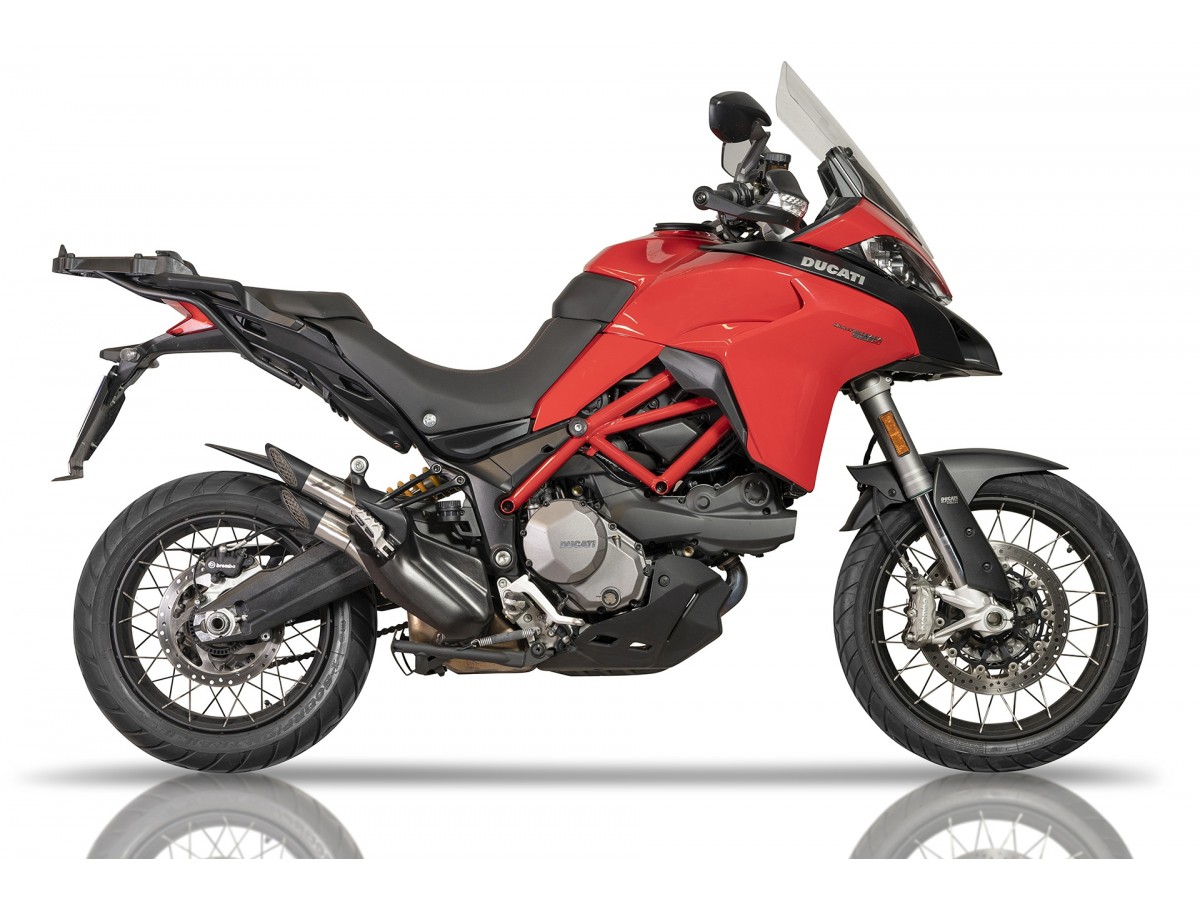 Ducati MULTISTRADA 950 QD EXHAUST Slip-on Power-Gun Exhaust System