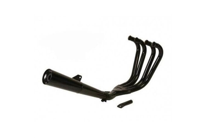 FULL EXHAUST SYSTEM 4 IN 1 BLACK MARVING SUZUKI GS 550 EM KATANA 1980-83