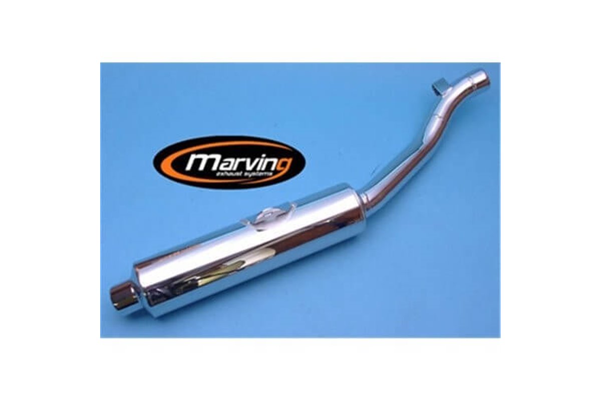 MUFFLER EXHAUST APPROVED MARVING SUZUKI GSX-R 750 GR79B 1989-90