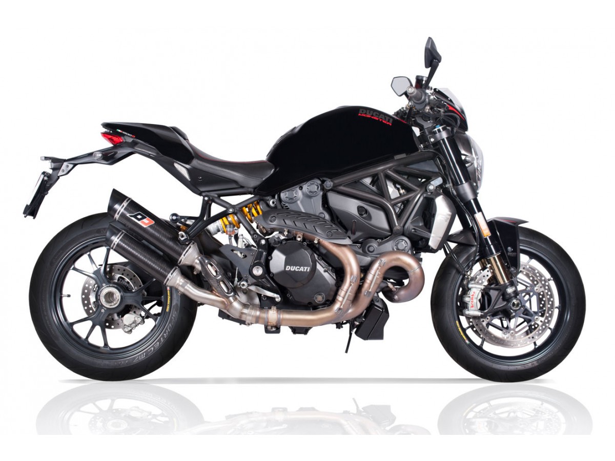 Magnum Carbon Ducati Monster 1200R QD EXHAUST Auspuffanlage