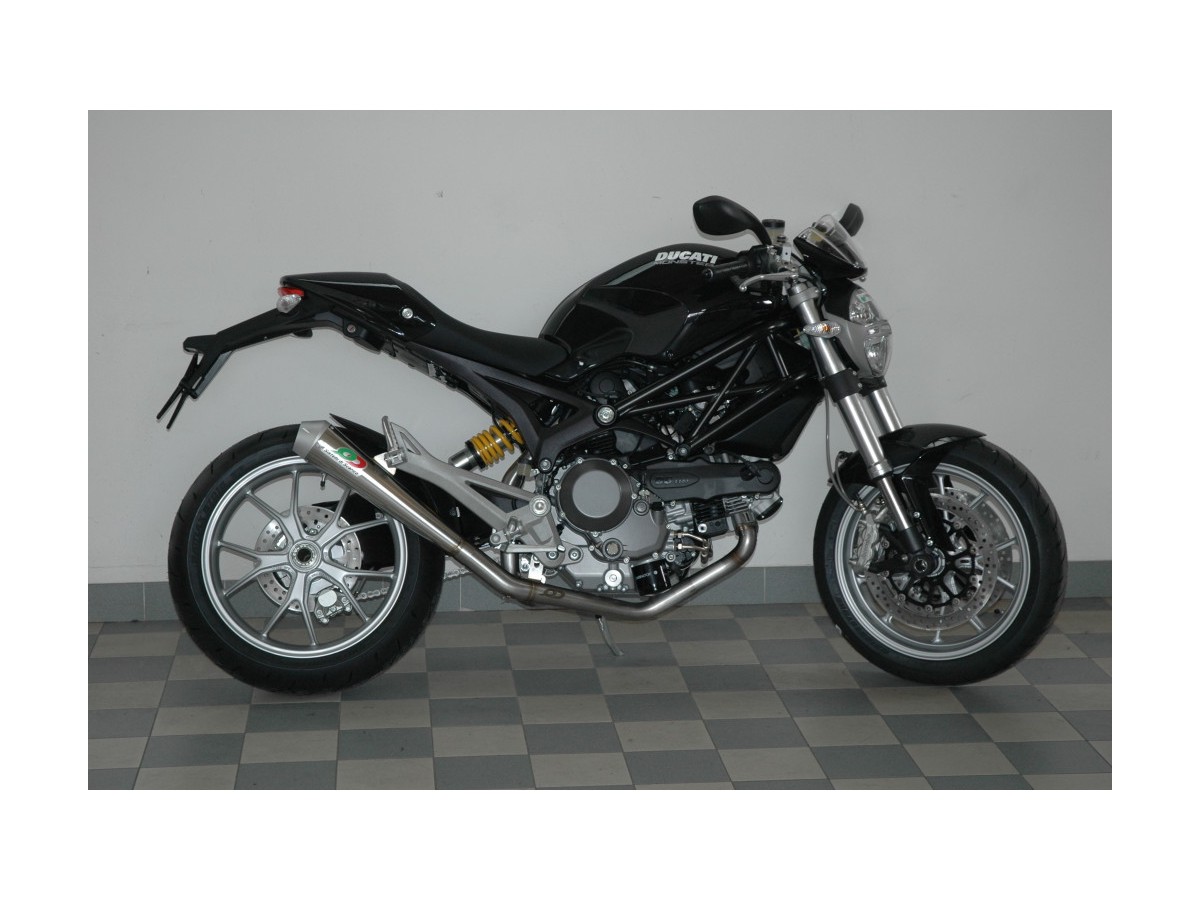 Système d'échappement complet 2 en 1 avec silencieux série MaXcone Ducati Monster 796 QD ECHAPPEMENT