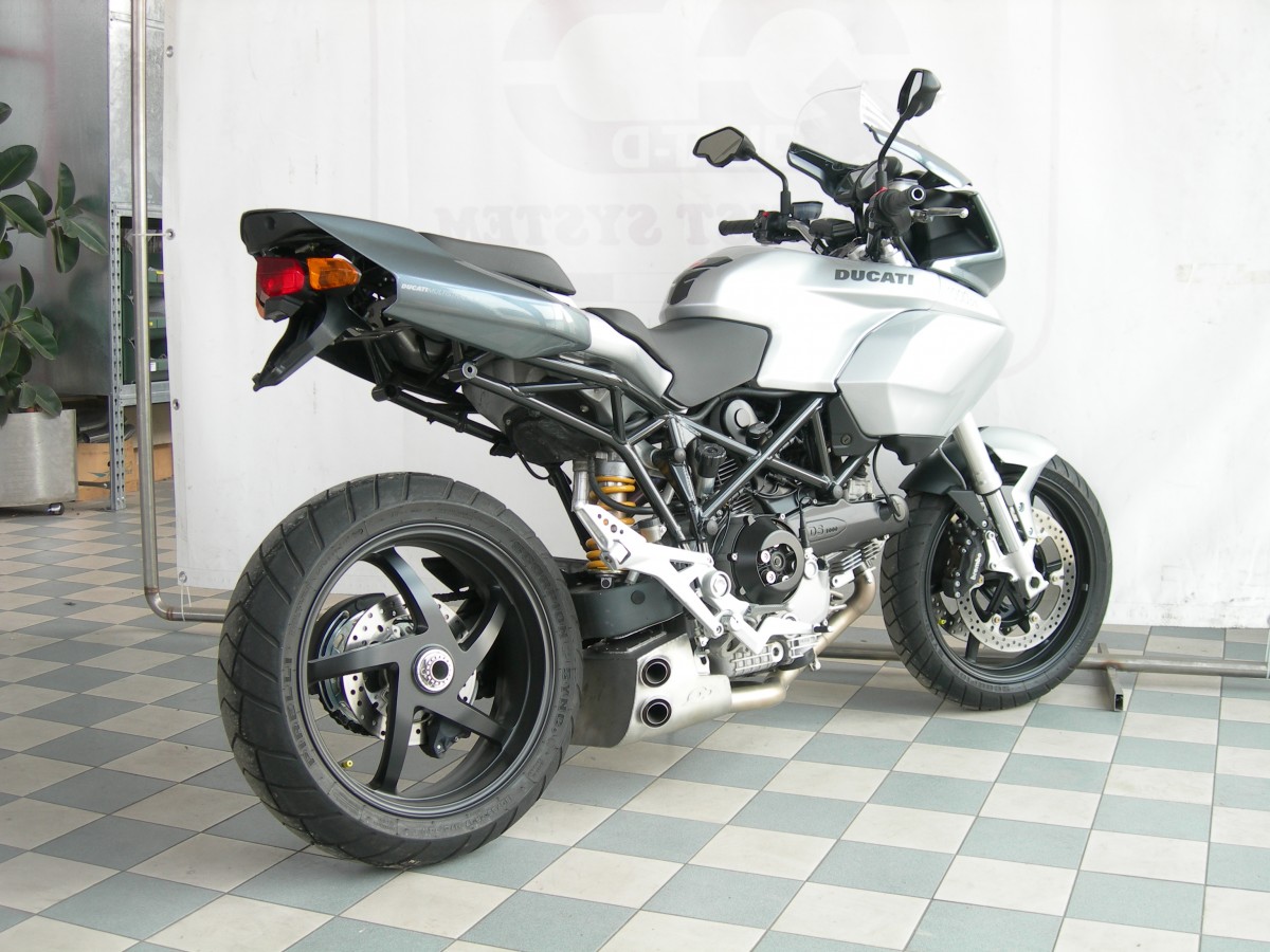 Endauspuffanlage der Ex-Box-Serie aus Edelstahl für Ducati Multistrada 1000 1100 QD AUSPUFF