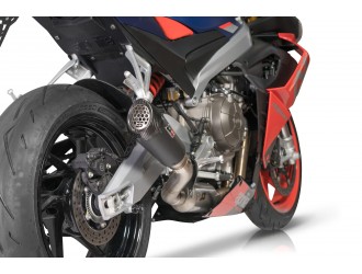 Gunshot Dark Titanium Complete Exhaust System Aprilia...