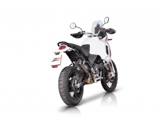Slip-on Tri-Cone Titanium Carbon Ducati Desert