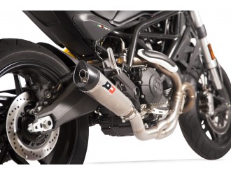 Ducati Monster 797 QD Titanium Tri-cone Exhaust System