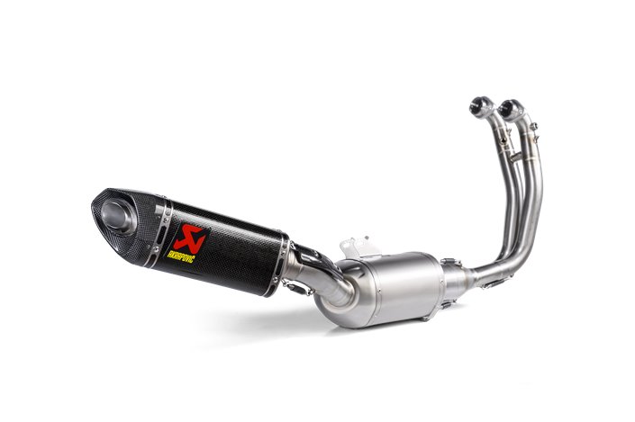 Full System Exhaust Akrapovič Racing Line Carbon Aprilia Rs 660 (2021 - 2023)