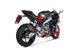 Sistema Di Scarico Completo Akrapovič S-A6R4-HAPC Linea Racing Carbonio Aprilia Rs 660 2021 - 2024