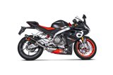 Sistema Di Scarico Completo Akrapovič S-A6R4-HAPC Linea Racing Carbonio Aprilia Rs 660 2021 - 2024