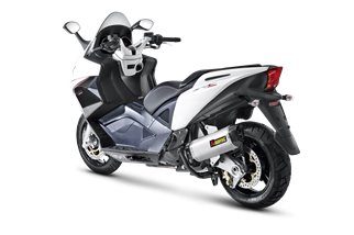 Échappement Silencieux Akrapovič Ligne À Enfiler Aprilia Srv 850 (2012 - 2016)