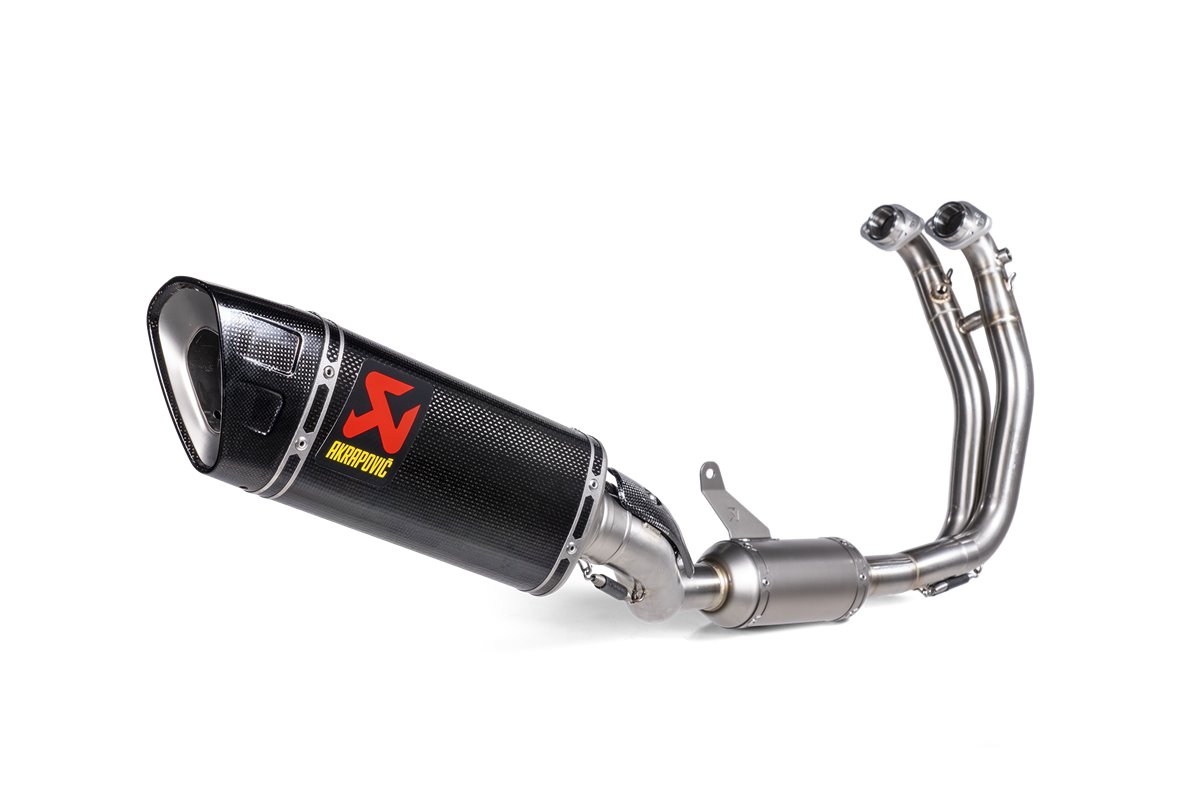 Sistema Di Scarico Completo Akrapovič S-A6R3-APLC Linea Racing Carbonio Aprilia Tuono 660 2021 - 2024