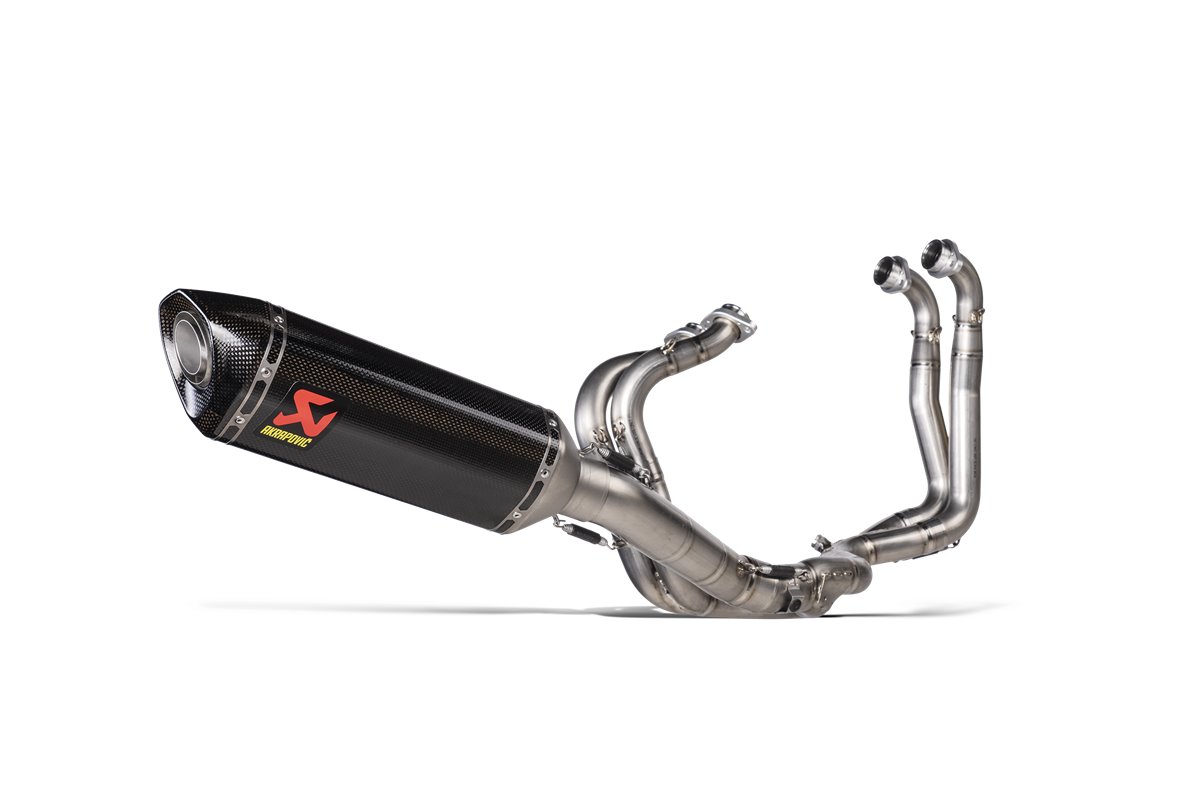 Full System Exhaust Akrapovič Evolution Line Carbon Aprilia Tuono V4 (2021 - 2023)