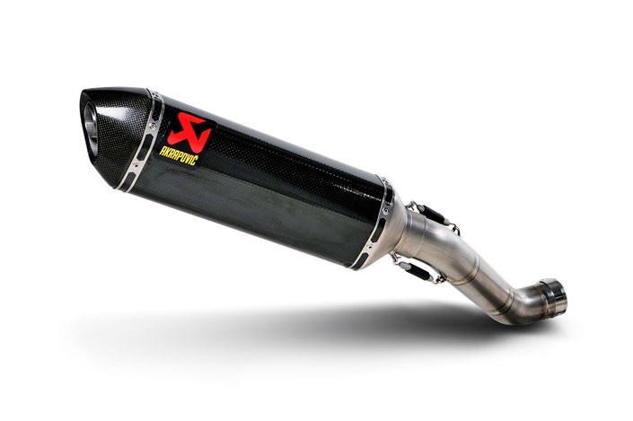 Silencer Exhaust Akrapovič Slip-On Line Carbon Aprilia Tuono V4 (2011 - 2016)