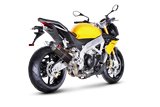 Scarico Terminale Akrapovič S-A10SO6-ZC Linea Slip On Carbonio Aprilia Tuono V4 2011 - 2016