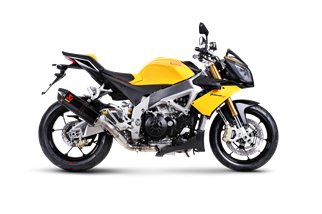 Scarico Terminale Akrapovič S-A10SO6-ZC Linea Slip On Carbonio Aprilia Tuono V4 2011 - 2016