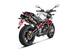 Schalldämpfer Akrapovič Slip-On-Linie Aprilia Shiver 900 (2017 - 2020)