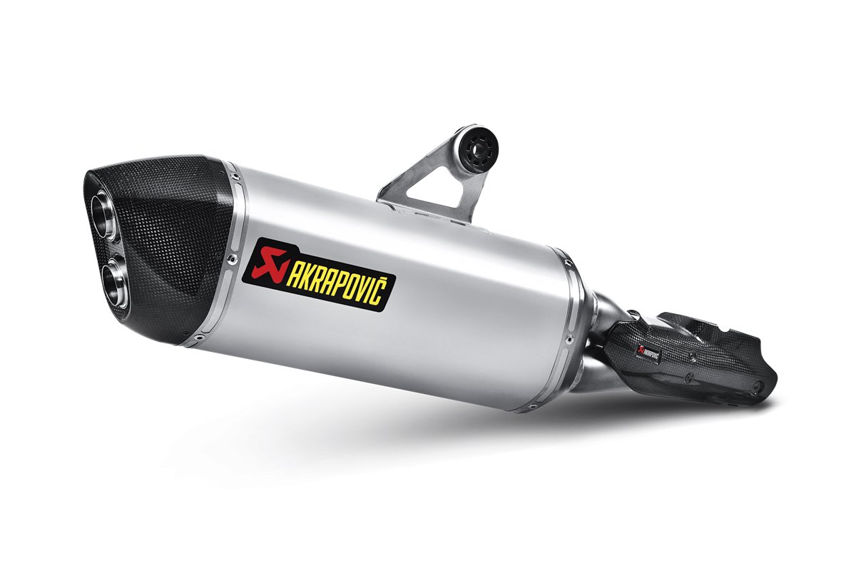 Silencer Exhaust Akrapovič Slip-On Line Titanium Bmw R 1200 Gs Adventure (2014 - 2016)