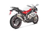 Sistema Di Scarico Completo Akrapovič S-B10R3-CZT Linea Racing Titanio Bmw S 1000 RR 2015 - 2018