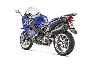 Scarico Terminale Akrapovič S-B8SO7-HZAABL Linea Slip-On Titanio Bmw F 800 Gt 2013 - 2019