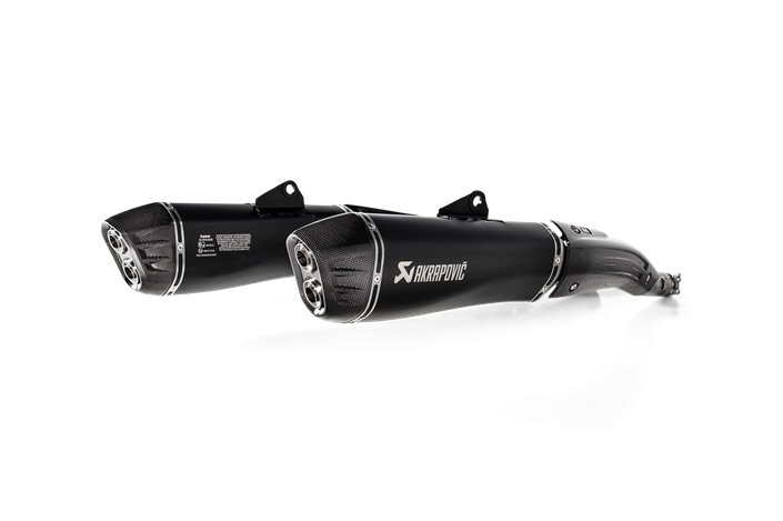 Scarichi Terminali Akrapovic S-B16SO3-HRAATBL in Titanio Bmw K 1600 B - Grand America 2017 - 2020