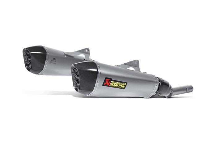 Silencer Exhaust Akrapovič Slip-On Line Titanium Bmw K 1600 Gt-Gtl (2011 - 2020)