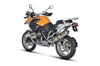 Scarico Terminale Akrapovič S-B12SO2-HLTT Linea Slip-On Titanio Bmw R 1200 Gs 2004 - 2009