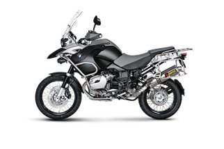 Silencer Exhaust Akrapovič Slip-On Line Titanium Bmw R 1200 Gs Adventure (2004 - 2009)