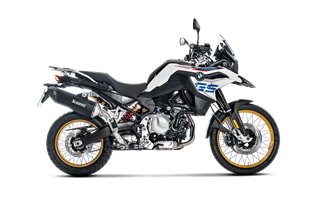 Scarico Terminale Akrapovič S-B8SO8-HFBFCTBL Linea Slip-On Titanio Bmw Adventure 2018 - 2023