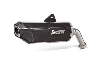 Sistema di Scarico Akrapovic S-B9SO3-HFBFCTBL Linea Slip-On in Titanio BMW F 900 GS Adventure 2024