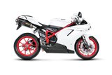 Scarichi Terminali Akrapovic S-D10SO3-ZC Linea Slip On Carbonio Ducati 1198 - 1198S 2009 - 2011