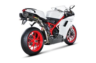 Scarichi Terminali Akrapovic S-D10SO3-ZC Linea Slip On Carbonio Ducati 1198 - 1198S 2009 - 2011