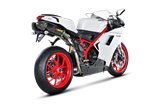 Silencer Exhaust Akrapovič Slip-On Line Carbon Ducati 1198 - 1198S (2009 - 2011)