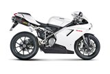 Scarichi Terminali Akrapovic S-D10SO3-ZC Linea Slip On Carbonio Ducati 848 2008-2010