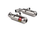 Silencer Exhaust Akrapovič Slip-On Line Titanium Ducati Hypermotard 950 - 950 Sp (2019 - 2023)