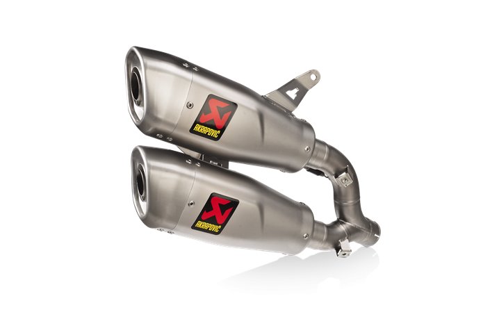 Silencer Exhaust Akrapovič Slip-On Line Titanium Ducati Monster (2021 - 2023)