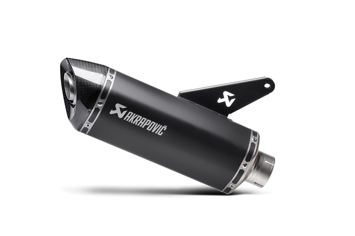 Silencer Exhaust Akrapovič Slip-On Line Titanium Ducati Monster 1200-1200S (2014 - 2016)