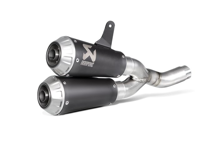 Silencer Exhaust Akrapovič Slip-On Line Titanium Ducati Monster 797-797+-659 (2017 - 2020)