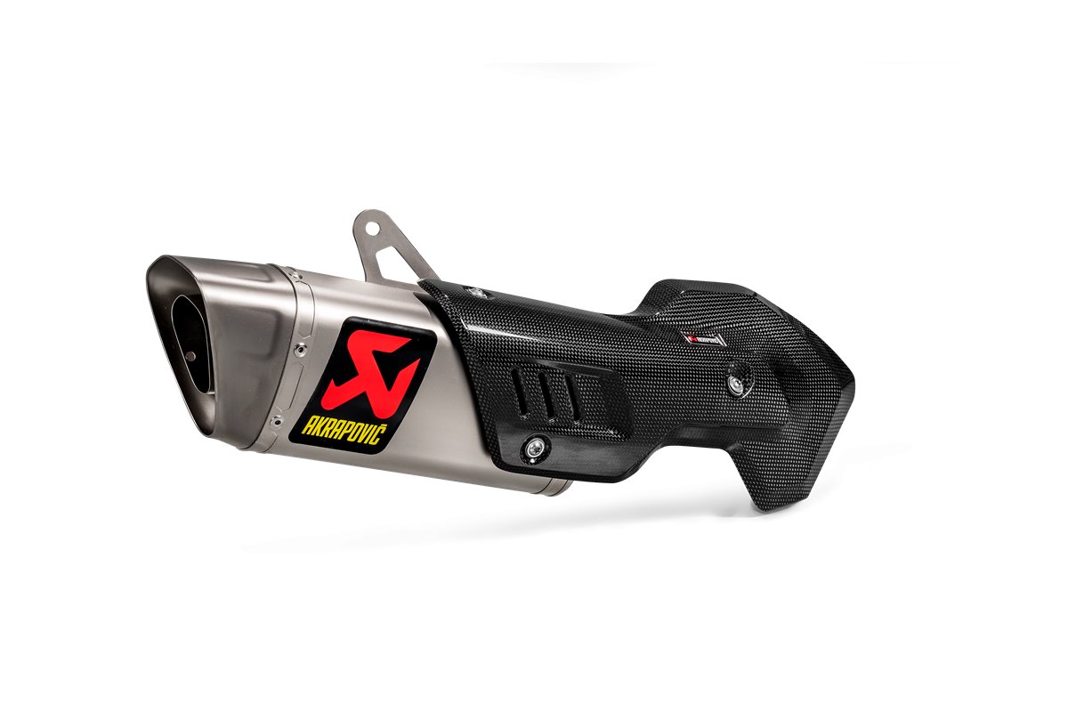 Silencer Exhaust Akrapovič Slip-On Line Titanium Ducati Multistrada 1200 (2015 - 2017)