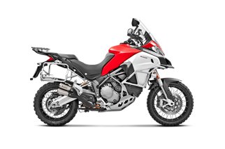 Scarichi Terminali Akrapovic S-D9SO10-HIFFT Linea Slip-On Titanio Ducati Multistrada 1200 Enduro 2017 - 2018