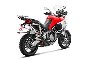 Scarichi Terminali Akrapovic S-D9SO10-HIFFT Linea Slip-On Titanio Ducati Multistrada 1200 Enduro 2017 - 2018