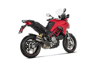 Scarichi Terminali Akrapovic S-D9SO18-HIFFT Linea Slip-On Titanio Ducati Multistrada 950 - 950 S - V2 - V2 S 2021-2024