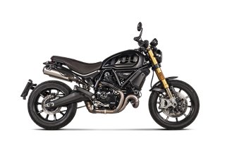 Scarichi Terminali Akrapovic S-D11SO13-HBFGT in Titanio Ducati Scrambler 1100 2021-2024