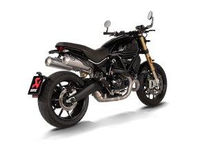 Scarichi Terminali Akrapovic S-D11SO13-HBFGT in Titanio Ducati Scrambler 1100 2021-2024