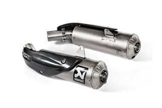 Scarichi Terminali Akrapovic S-D11SO4-HBFGT in Titanio Ducati Scrambler 1100 2018 - 2020