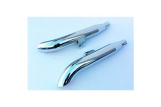 SILENCERS EXHAUST CHROME MARVING SUZUKI VS 600 GL / GLU INTRUDER VN51B 1995-1997