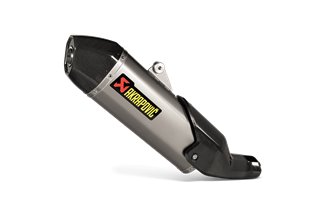 Scarico Terminale Akrapovic S-D9SO19-HJAT Linea Slip-On in Titanio Ducati DesertX 2022-2024