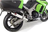 4-2 Sacoches De Cat Silencieux D'Échappement Gp Rond 350mm En Inox KAWASAKI Z1000 SX 2010-2019 Black Widow