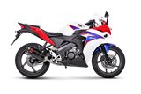 Sistema Di Scarico Completo Akrapovic S-H125R10-ZC in Carbonio Honda Cbr125 R 2011-2016