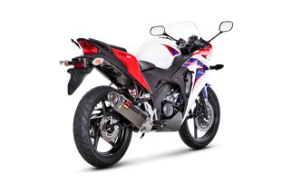 Sistema Di Scarico Completo Akrapovic S-H125R10-ZC in Carbonio Honda Cbr125 R 2011-2016