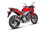 Scarico Terminale Akrapovic S-H5SO2-HRC in Carbonio Honda Cbr400-500 R 2013 - 2015